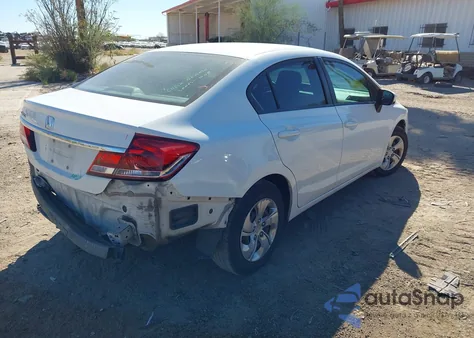 2015 Honda Civic Lx z USA, uszkodzony, nr VIN 2HGFB2F56FH518848